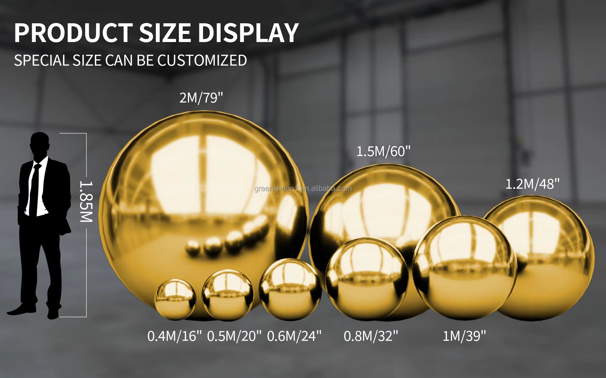 Boule Miroir Gonflable