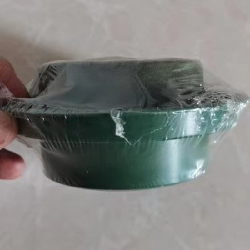 Lot de 30 mousses florales rondes avec base