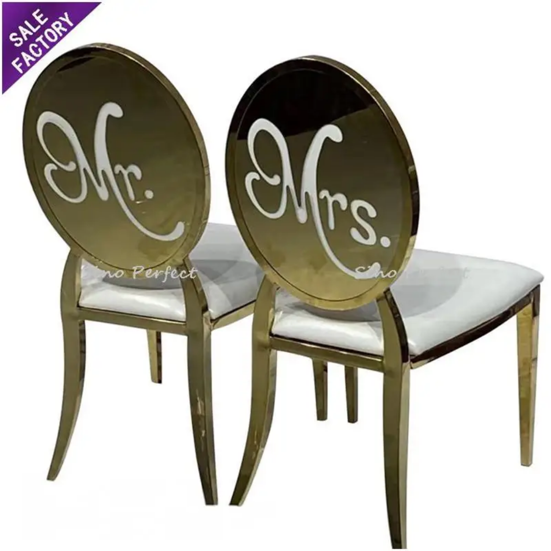 2 chaises Mr. & Mme